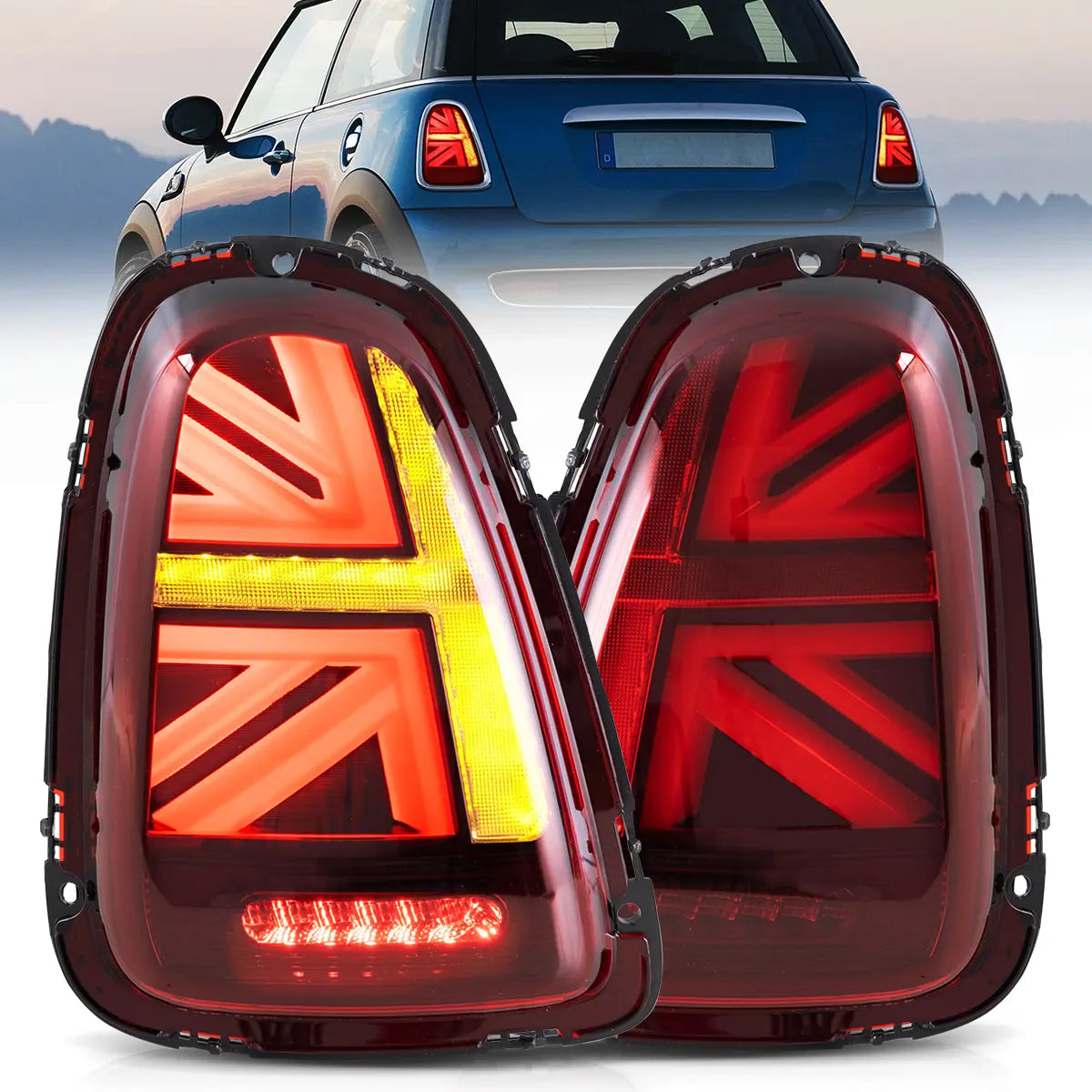 VLAND LED Tail Lights For 2007-2013 Mini Cooper R Series 2th Gen(R56-R59) Canada