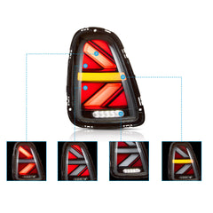 VLAND LED Taillights For 2007-2013 Mini Cooper(Hatch) R56-R59 Canada