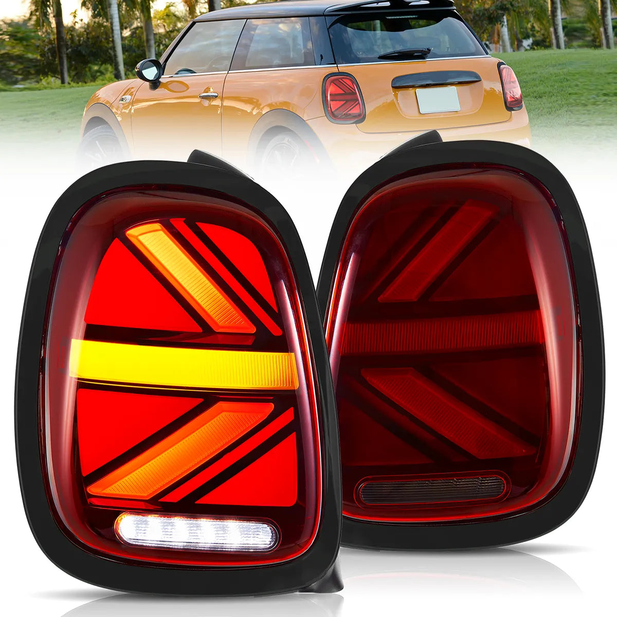 VLAND Full LED Taillights For 2014-2019 Mini Cooper Hatch F55 F56 F57 Canada