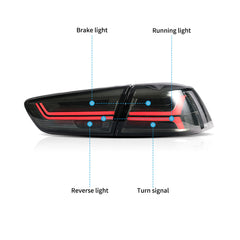 VLAND LED Tail Lights For 2008-2017 Mitsubushi Lancer / EVO X Canada