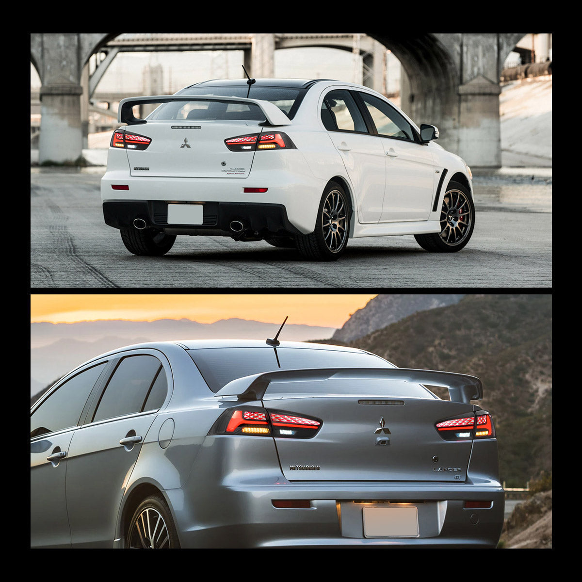 VLAND LED Tail lights For 2008-2017 Mitsubishi Lancer /EVO X Canada