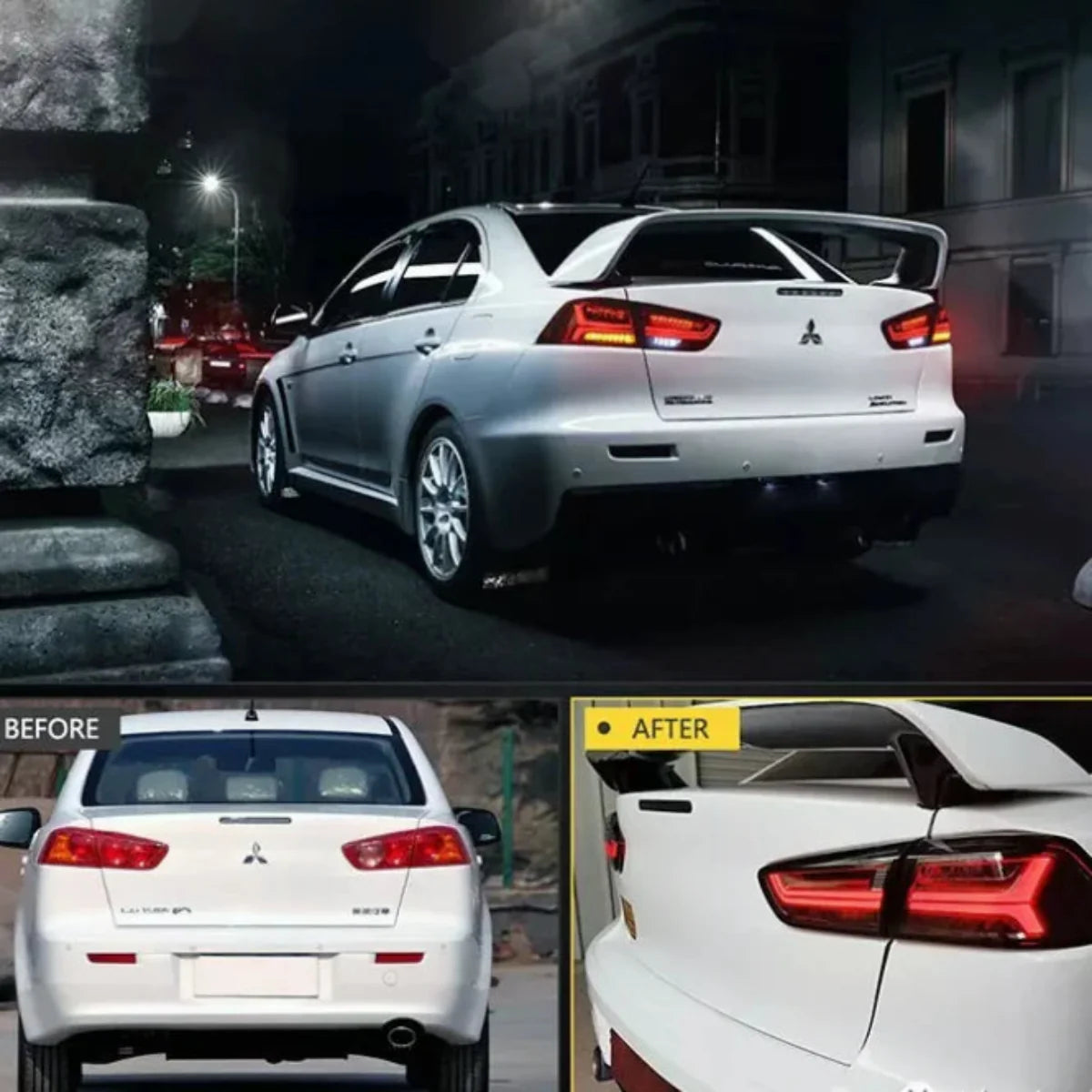 VLAND LED Tail Lights For 2008-2017 Mitsubushi Lancer / EVO X Canada