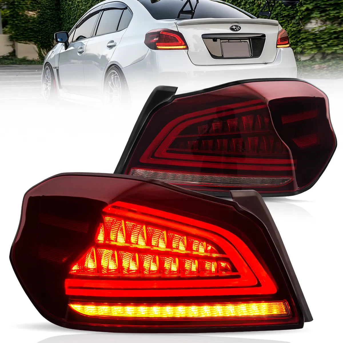 VLAND LED Tail Lights for 2015-2019 Subaru WRX & STI Canada
