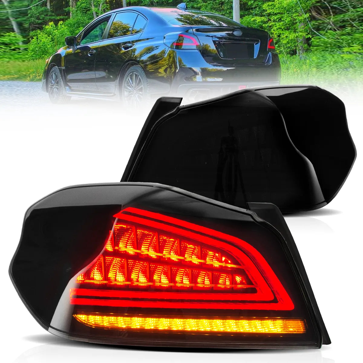 VLAND LED Tail Lights for 2015-2019 Subaru WRX & STI Canada