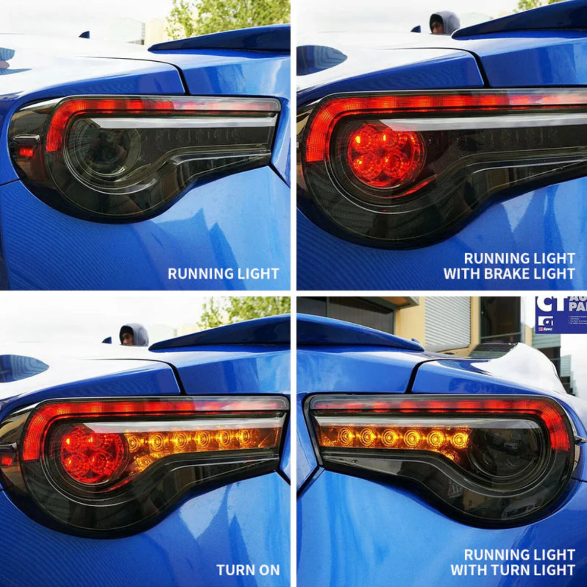 VLAND LED Tail Lights for 2012-2021 Toyota 86 & Subaru BRZ & Scion FR-S Canada