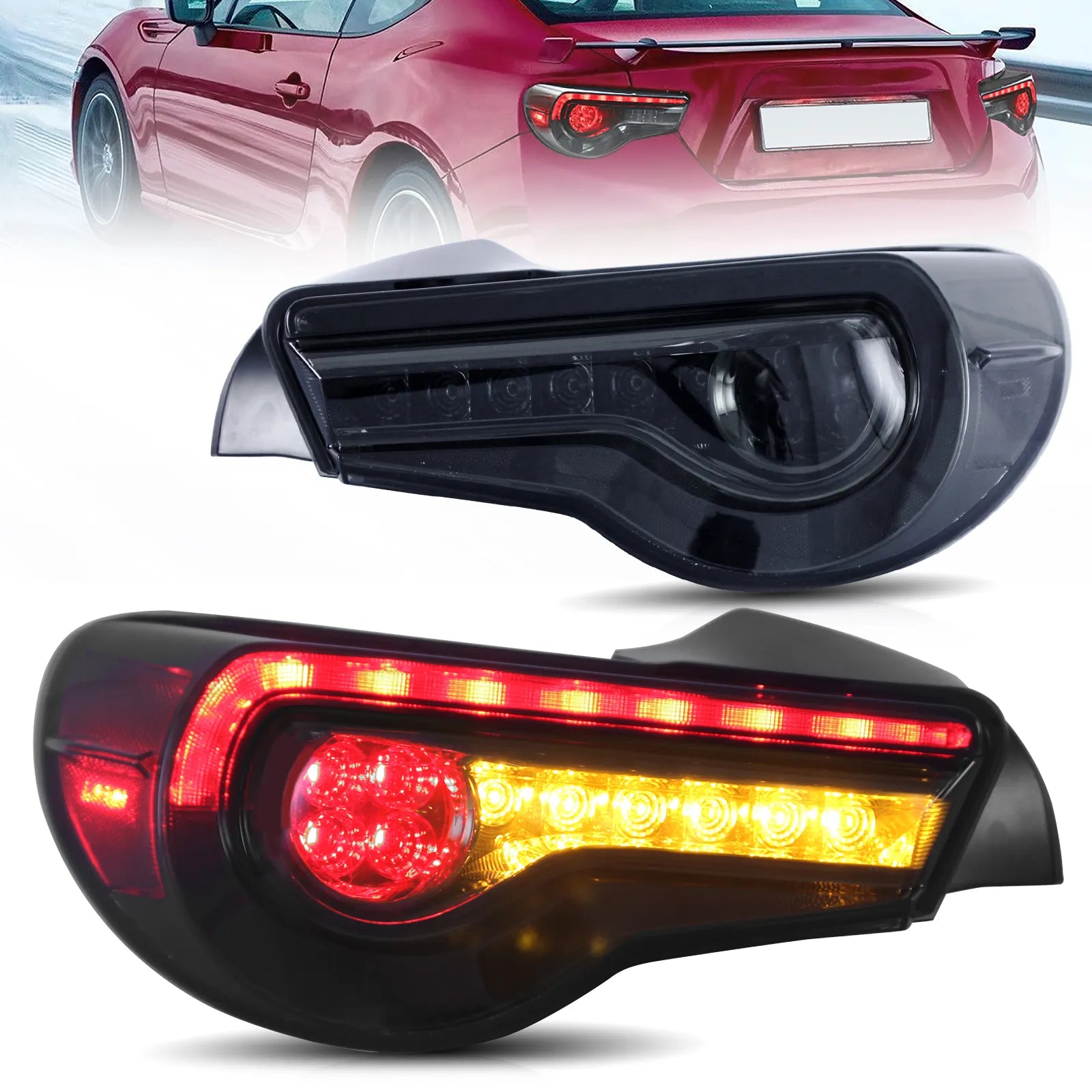 VLAND LED Tail Lights for 2012-2021 Toyota 86 & Subaru BRZ & Scion FR-S Canada