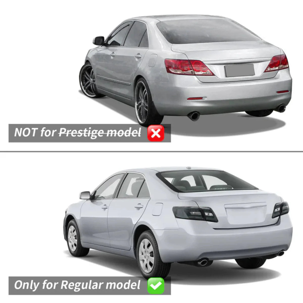 VLAND LED Tail Lights For 2007-2011 Toyota Camry Canada