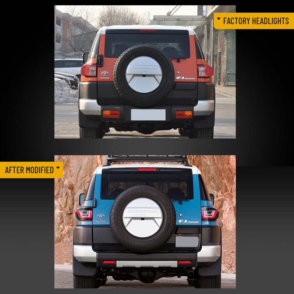 VLAND LED Tail Lights for 2006-2022 Toyota FJ Cruiser Canada