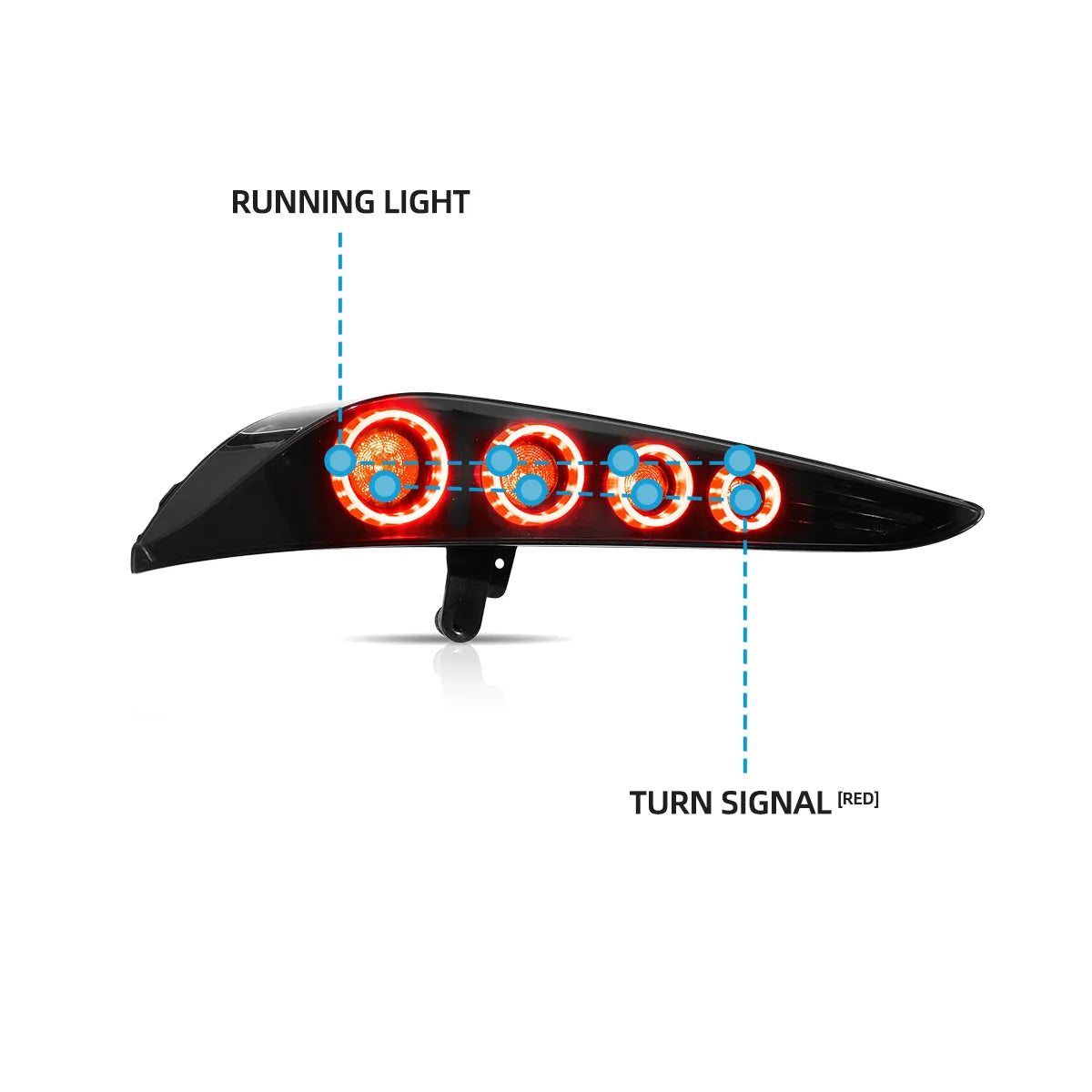 VLAND LED Taillights For 2019-2024 Toyota GR Supra A90/A91 Canada