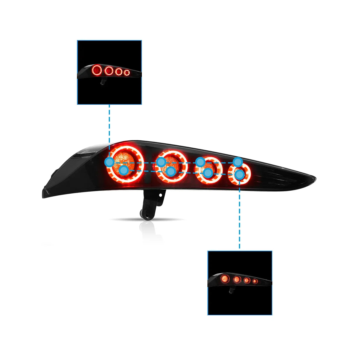 VLAND LED Taillights For 2019-2024 Toyota GR Supra A90/A91 Canada