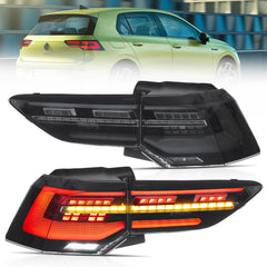 VLAND LED Tail Lights For 2020-2024 Volkswagen Golf Mk8 Canada
