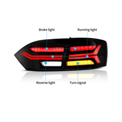 VLAND LED Taillights for 2012-2014 Volkswagen Jetta Sagitar Canada