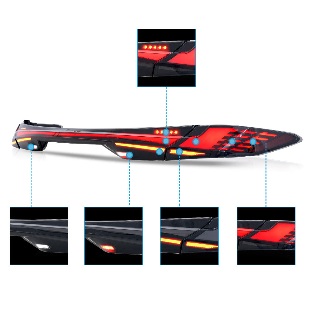 VLAND LED Taillights For 2025-2026 Toyota Camry with start-up animation Canada